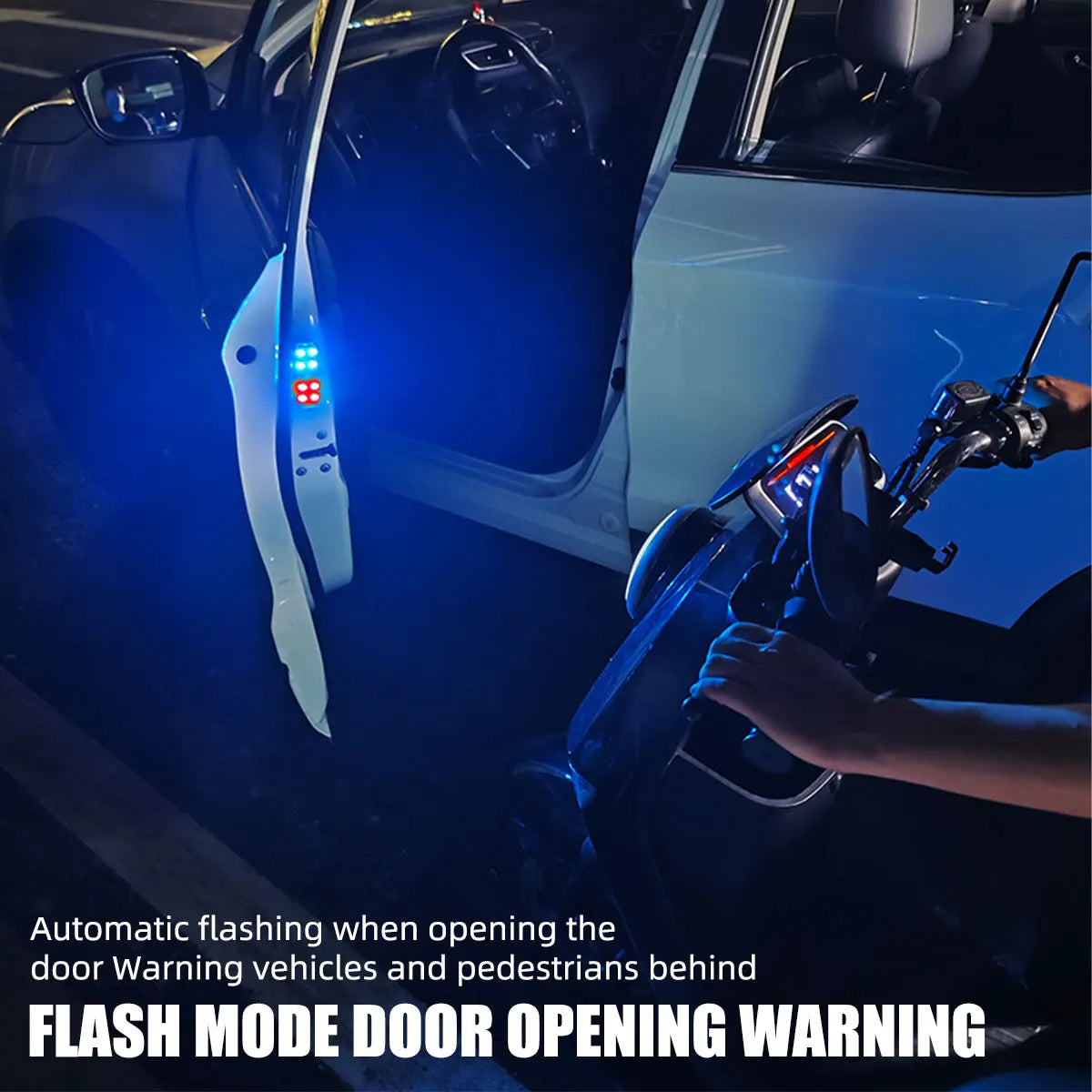 Car RGB LED Door Projector Lights