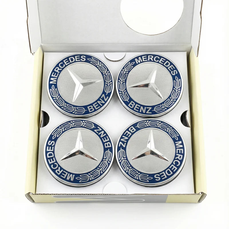 Mercedes-Benz AMG Floating Wheel Center Hub Caps