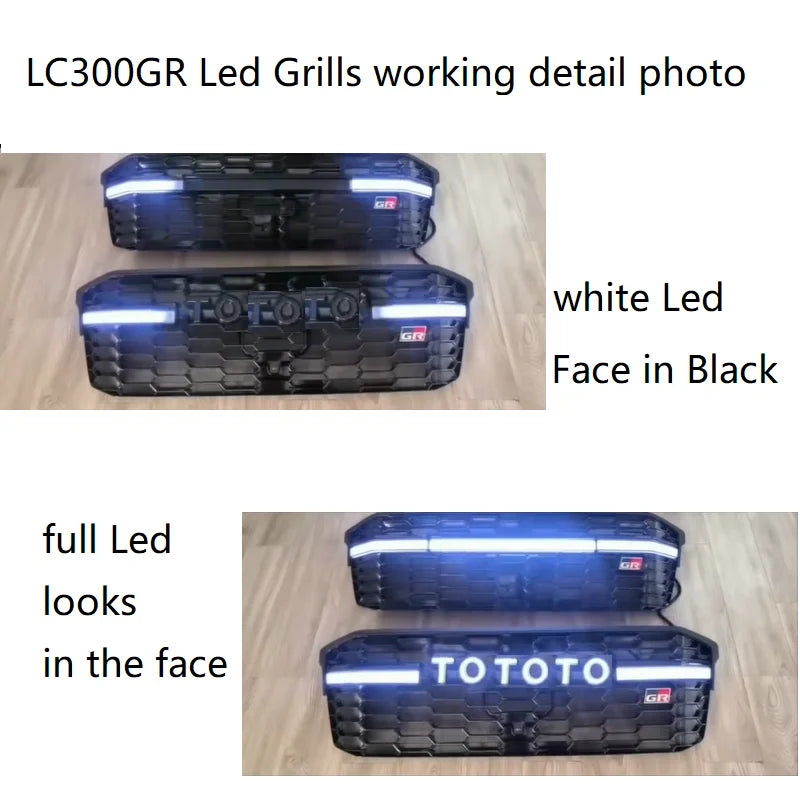 Aftermarket Grille For Toyota Land Cruiser LC300