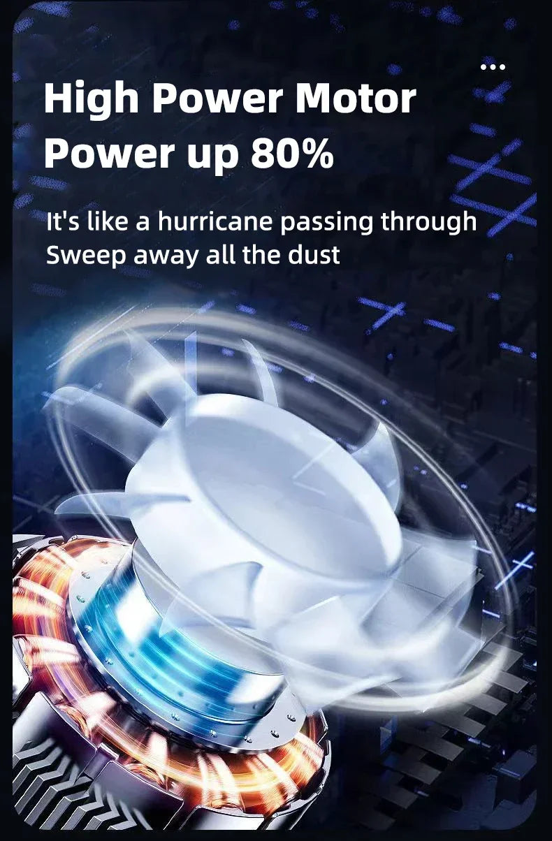 Wireless Car Vacuum Cleaner