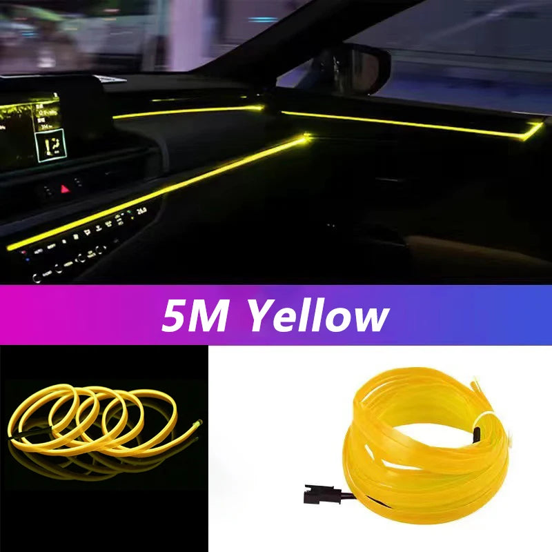 Car Interior Neon LED Strip Light