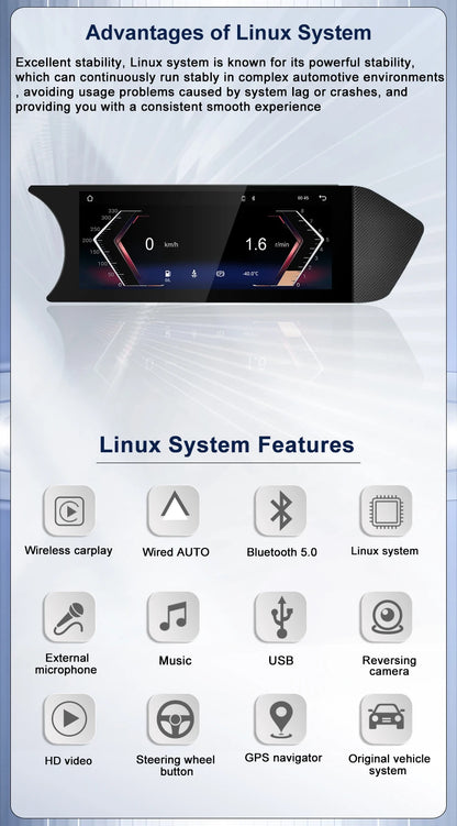 Wireless Multimedia Display For Mercedes-Benz C-Class W204