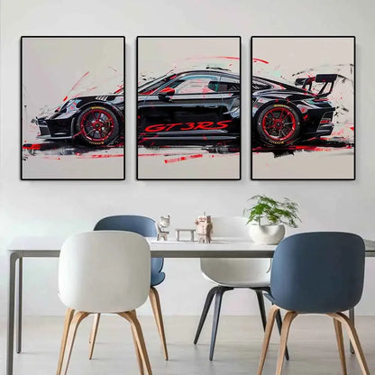 Porsche 911 GT3 RS Wall Art