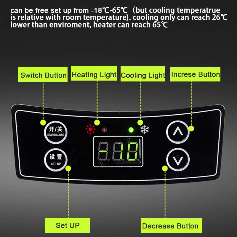 Car Portable Mini Refrigerator