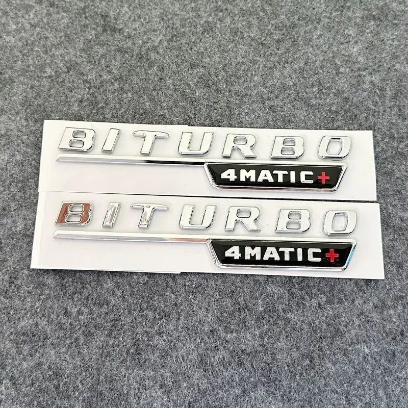 Mercedes-Benz V8 BITURBO 4MATIC PLUS Fender Emblem