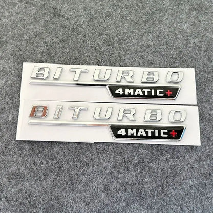 Mercedes-Benz V8 BITURBO 4MATIC PLUS Fender Emblem