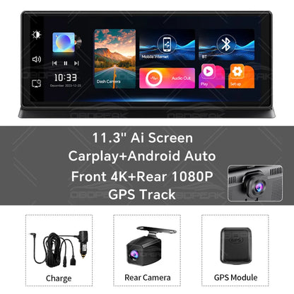 4K Wireless AI Dash Cam