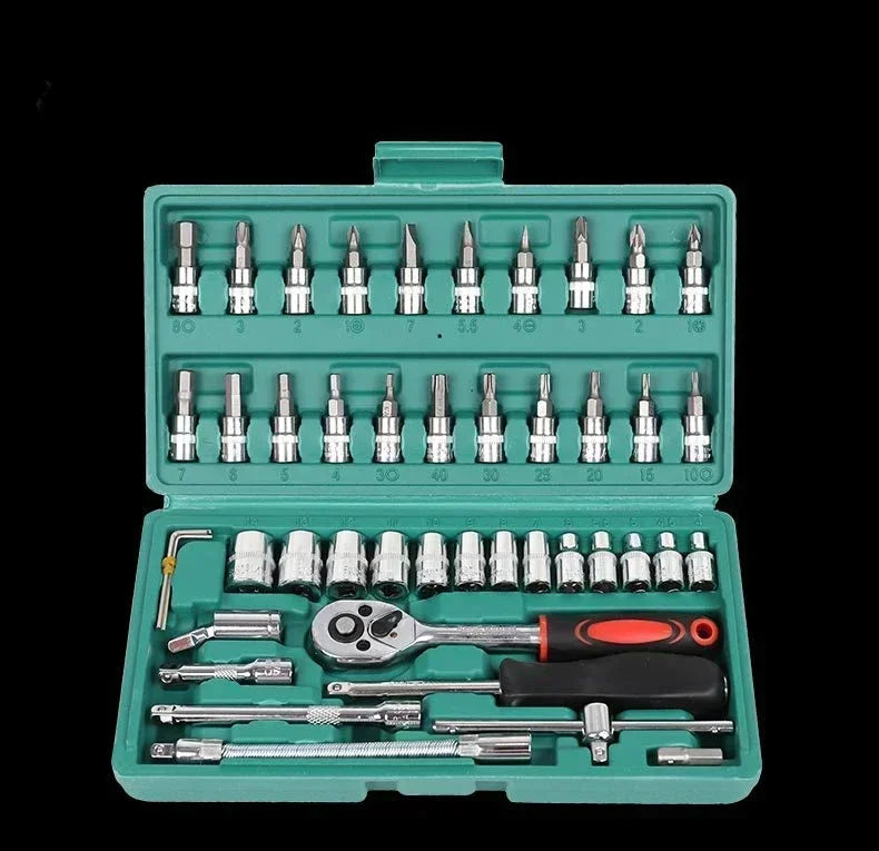 46 Pieces Car Tool Kit