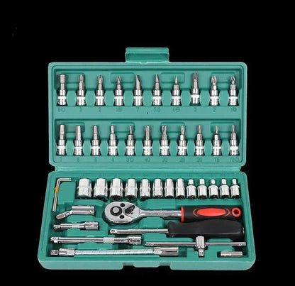 46 Pieces Car Tool Kit
