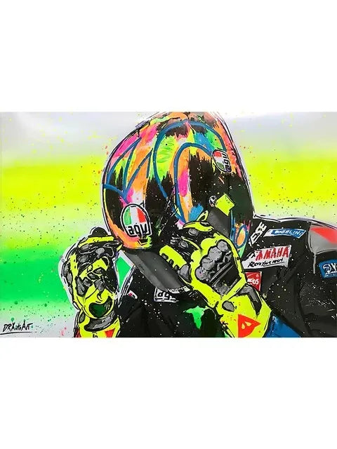 Valentino Rossi Wall Art