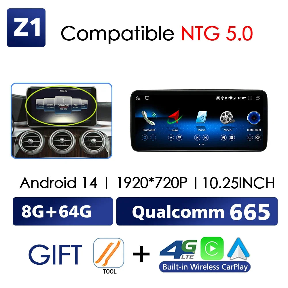 Multimedia Touch Screen For Mercedes Benz G-Class
