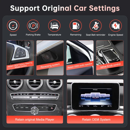 Multimedia Screen for Mercedes-Benz C-Class W205