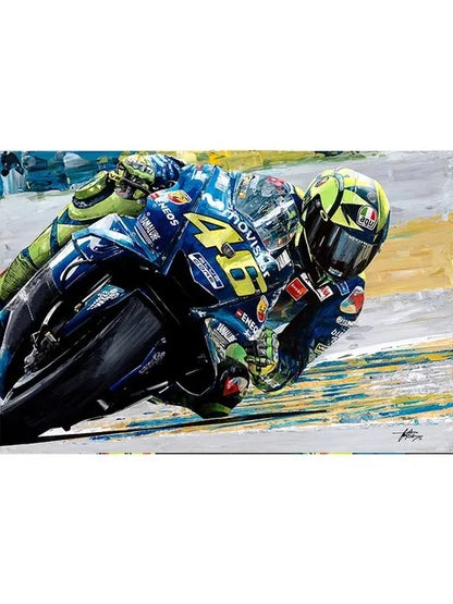 Valentino Rossi Wall Art