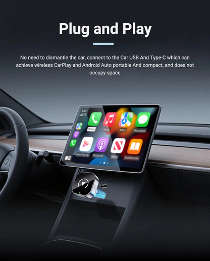 2-in-1 Wireless AI Car Smart Box
