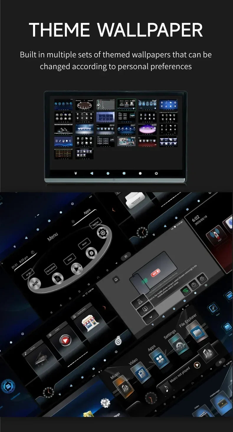 13.3/14" Car Headrest Monitor