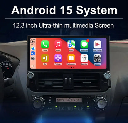 Multimedia Screen for Toyota Land Cruiser LC200