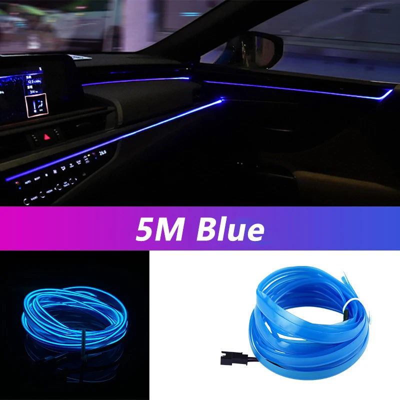 Car Interior Neon LED Strip Light