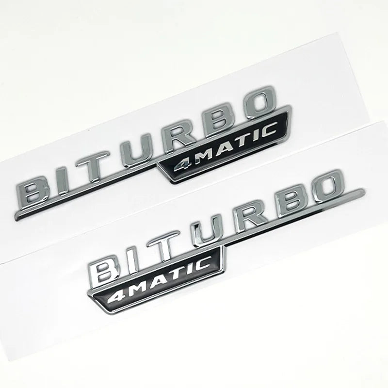 Mercedes-Benz BITURBO 4MATIC Plus Fender Badge