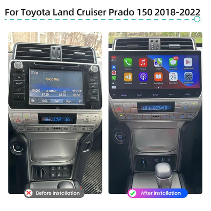 Multimedia Screen For Toyota Land Cruiser Prado 150