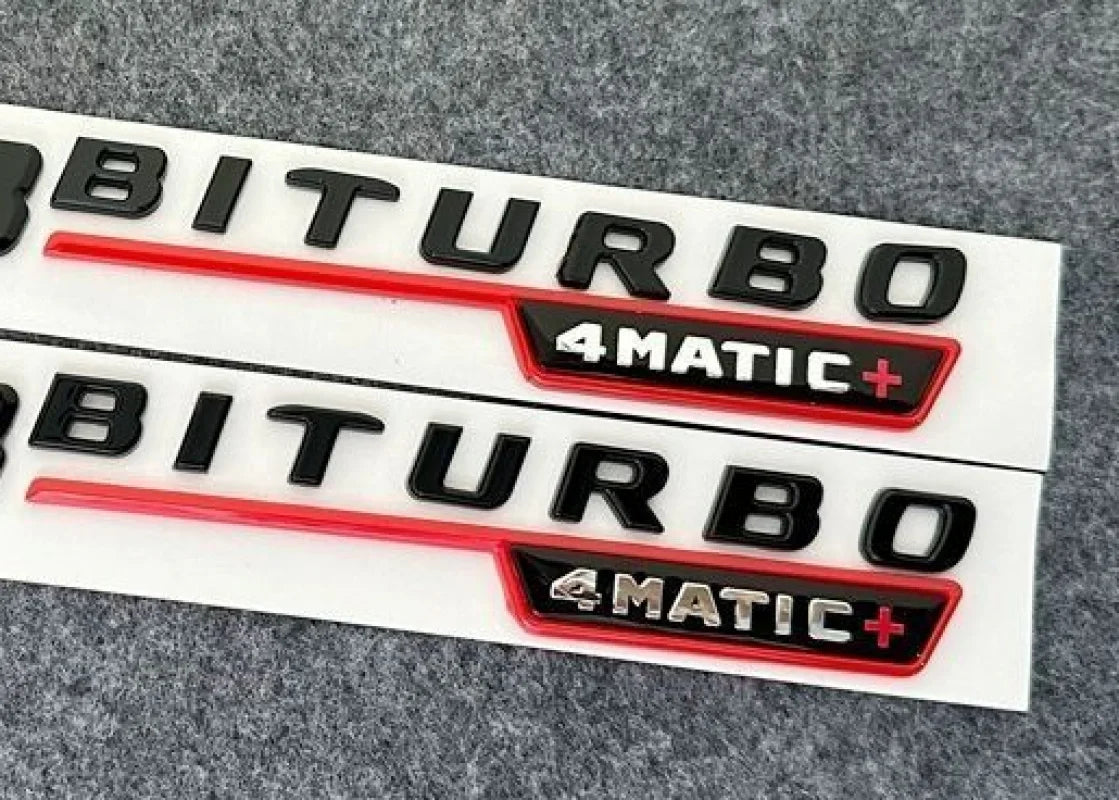 Mercedes-Benz V8 BITURBO 4MATIC PLUS Fender Emblem