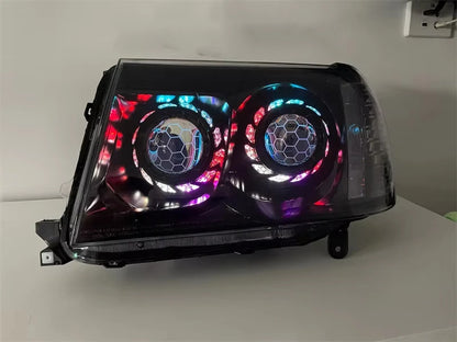 Toyota Land Cruiser LC100 Bi-xenon RGB LED Headlights
