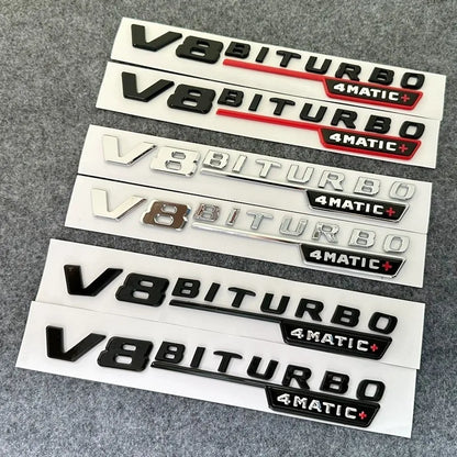 Mercedes-Benz V8 BITURBO 4MATIC PLUS Fender Emblem