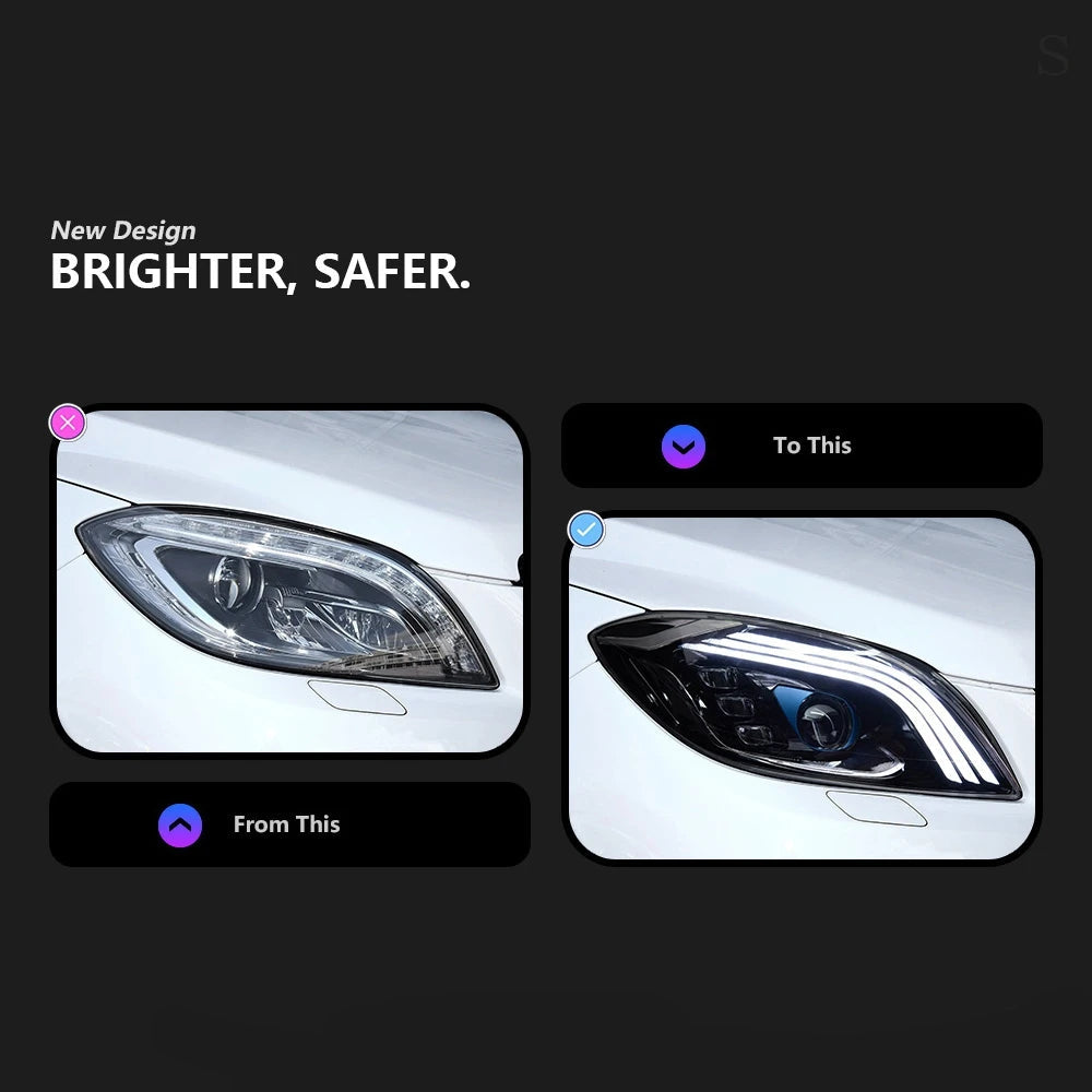 Mercedes-Benz ML-Class LED Headlights