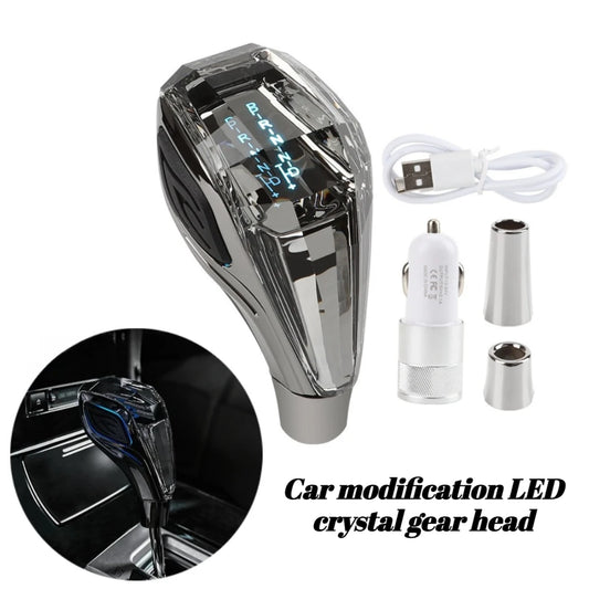 Universal Crystal LED Gear Shift Knob