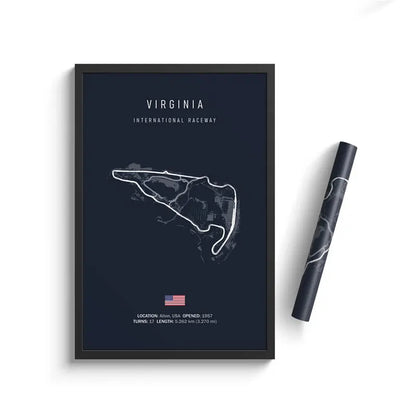F1 Track Wall Art