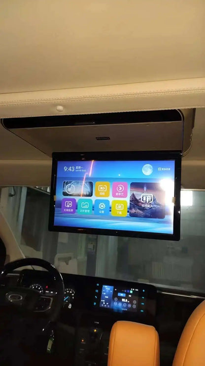 Touchscreen Car Roof Ceiling Monitor