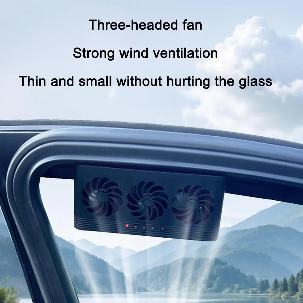 Car Solar Exhaust Fan