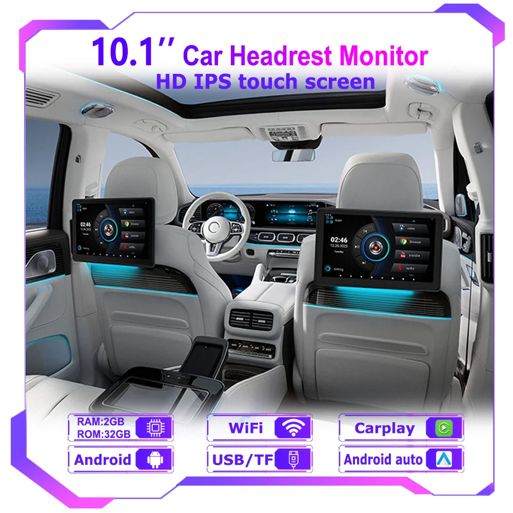 10.1" Car Headrest Monitor