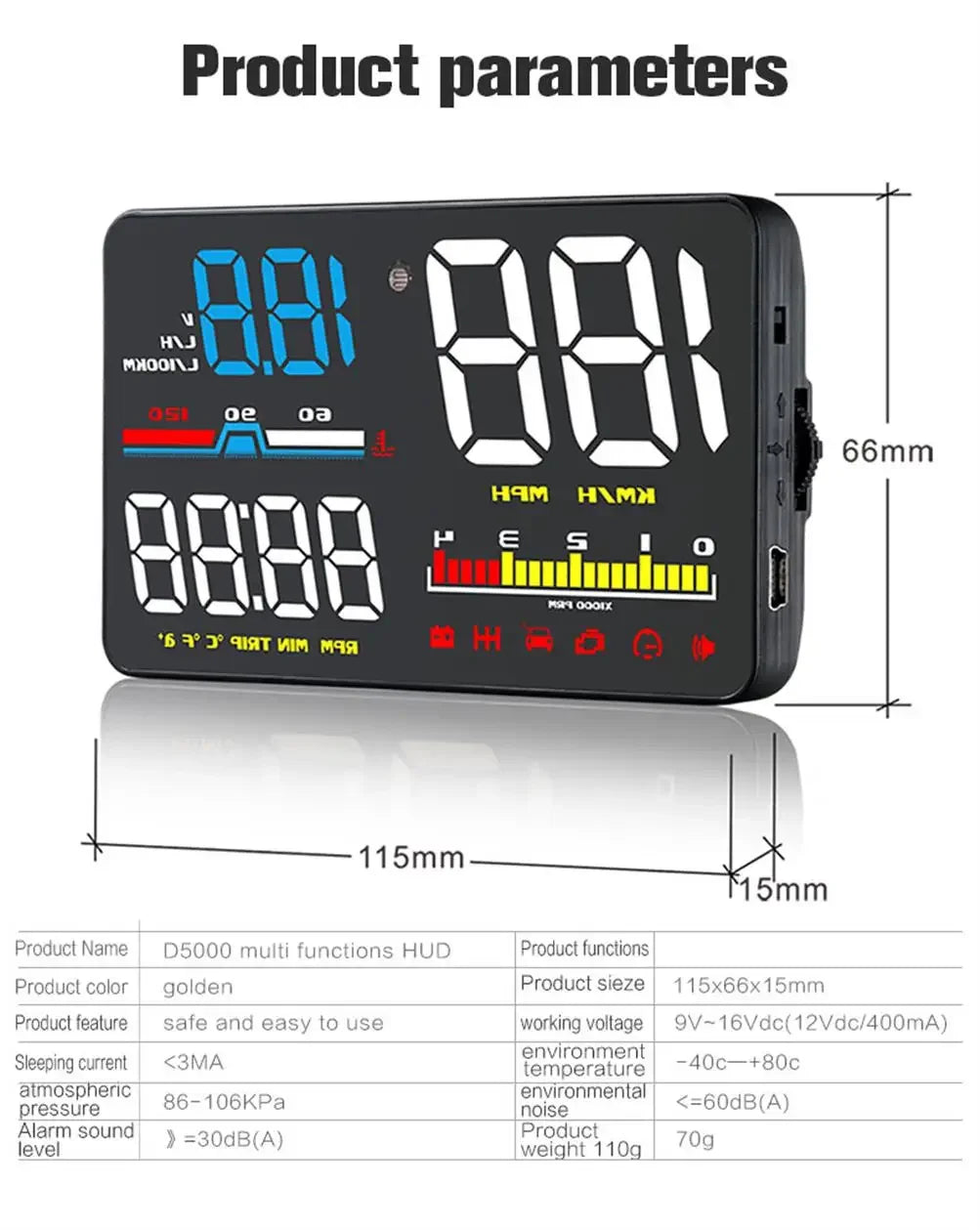 Car Heads Up Display