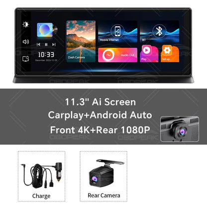 4K Wireless AI Dash Cam