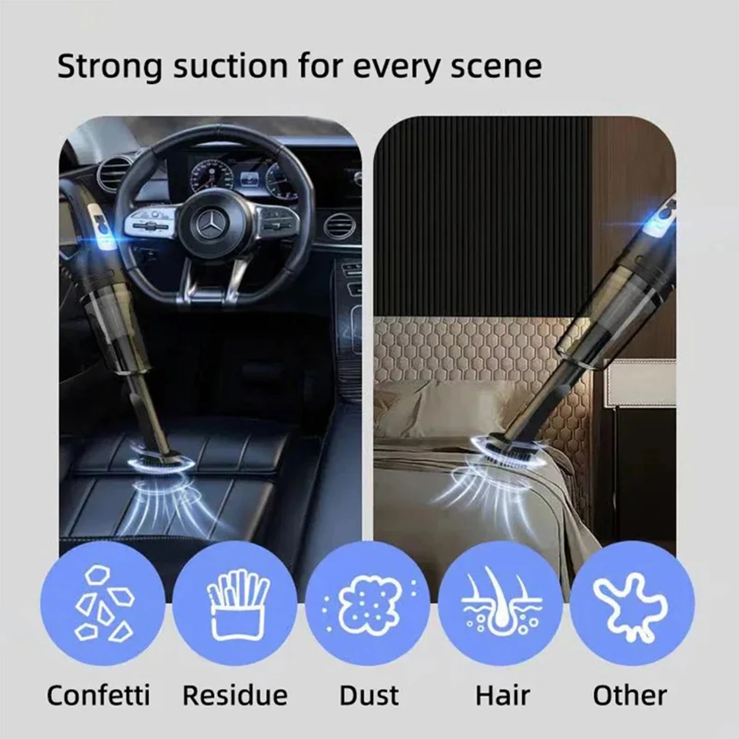 Wireless Car Vacuum Cleaner