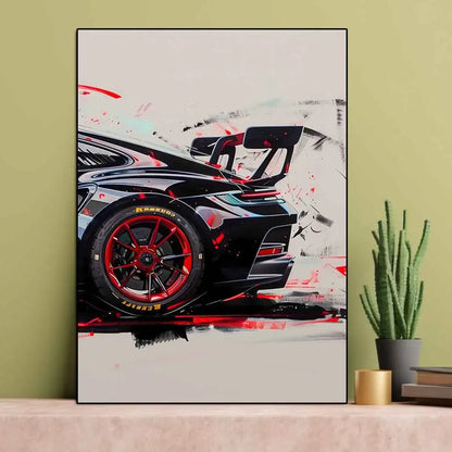 Porsche 911 GT3 RS Wall Art