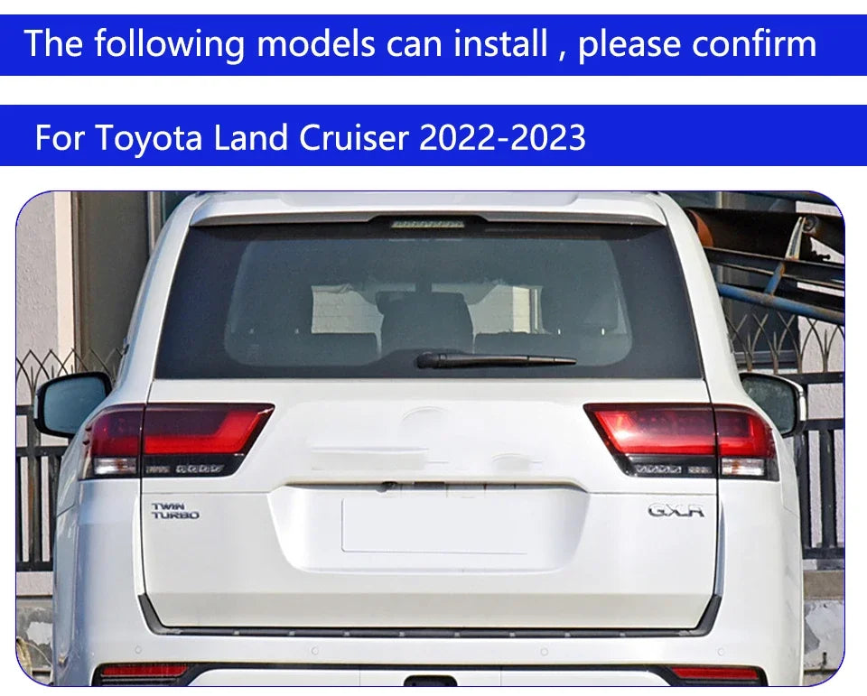 Toyota Land Cruiser LC300 Custom Taillights