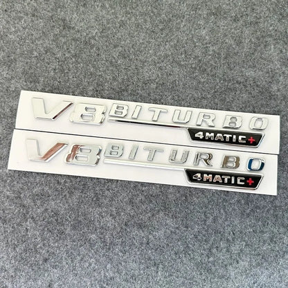 Mercedes-Benz V8 BITURBO 4MATIC PLUS Fender Emblem