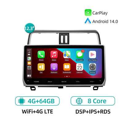 Multimedia Screen For Toyota Land Cruiser Prado 150