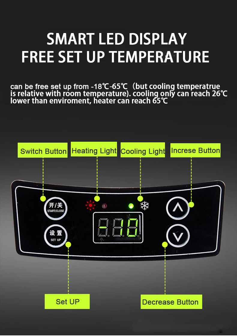 Car Portable Mini Refrigerator