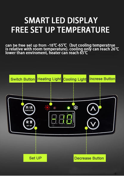 Car Portable Mini Refrigerator