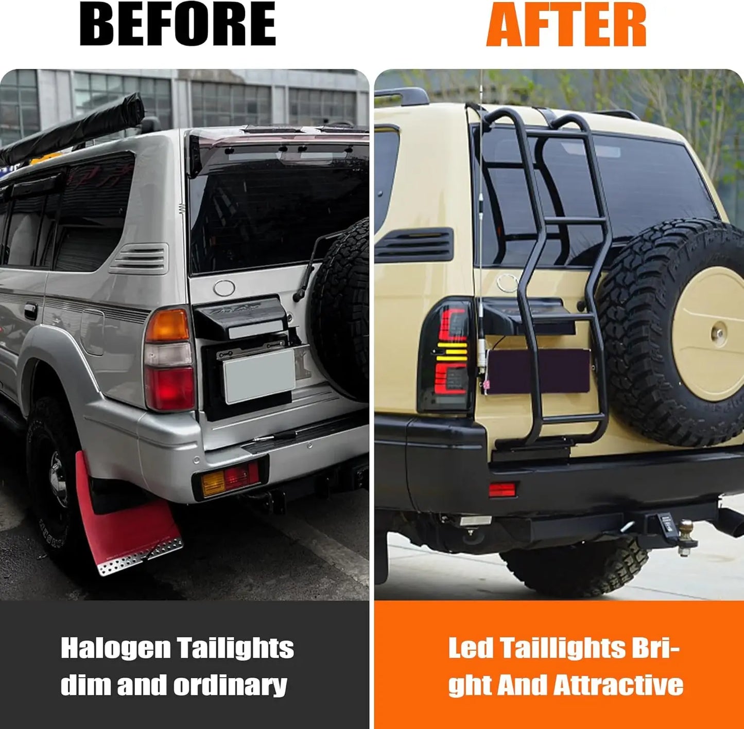 LED Tail Lights For Toyota Land Cruiser Prado J90