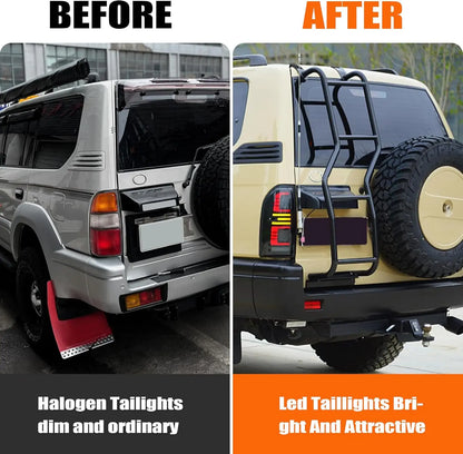 LED Tail Lights For Toyota Land Cruiser Prado J90