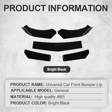 Universal Car Front Bumper Lip