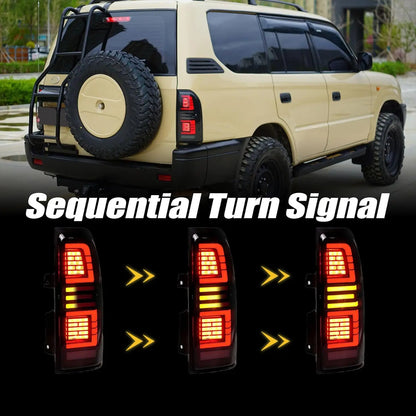 LED Tail Lights For Toyota Land Cruiser Prado J90
