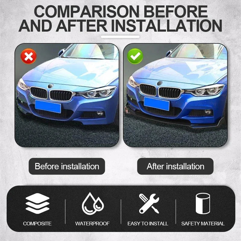 Universal Car Front Bumper Lip
