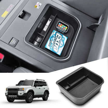 Armrest Storage Cool Box for Toyota Land Cruiser Prado 250