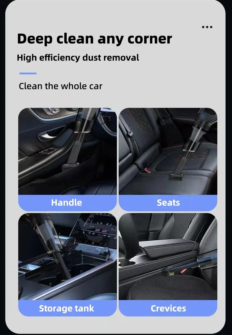 Wireless Car Vacuum Cleaner