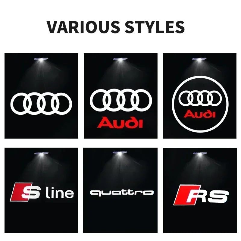 Projector Door Light for Audi - 2 Pieces