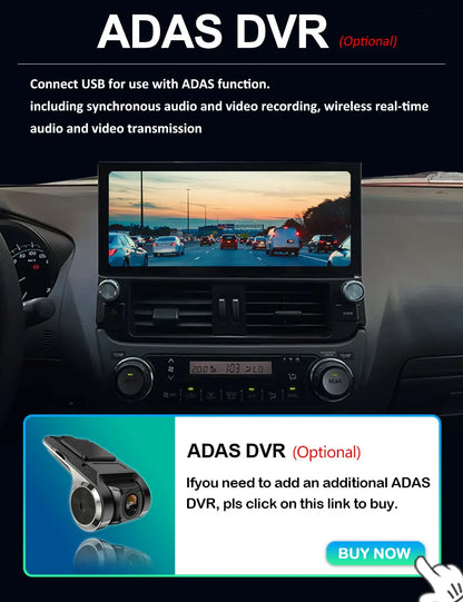 Multimedia Screen for Toyota Land Cruiser LC200